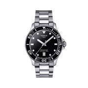 Tissot Seastar 1000 40mm T120.410.11.051.00 - bracciale e cassa acciaio - quadrante e ghiera neri